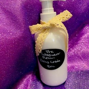 Homemade lavender rain scent body lotion